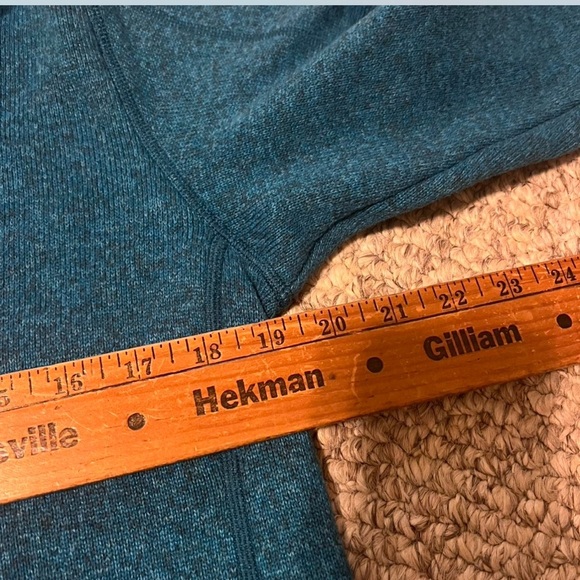 Patagonia Women's Better Sweater SMALL 1/4 Zip Pullover Fleece Jacket Aqua Blue - Picture 4 of 4